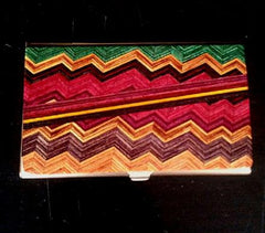 Painted Business Card Holder